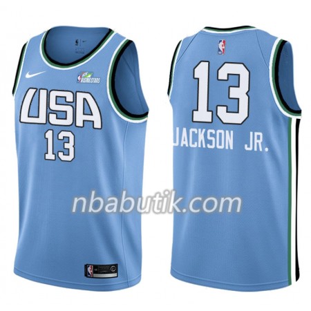 NBA Mænd Trøje Memphis Grizzlies Jaren Jackson Jr. 13 Nike 2019 Rising Star Swingman NBA Mænd Trøje Memphis Grizzlies Jaren Jackson Jr. 13 Nike 2019 Rising Star Swingman